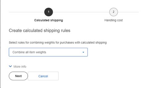 ebay combined shipping not working.